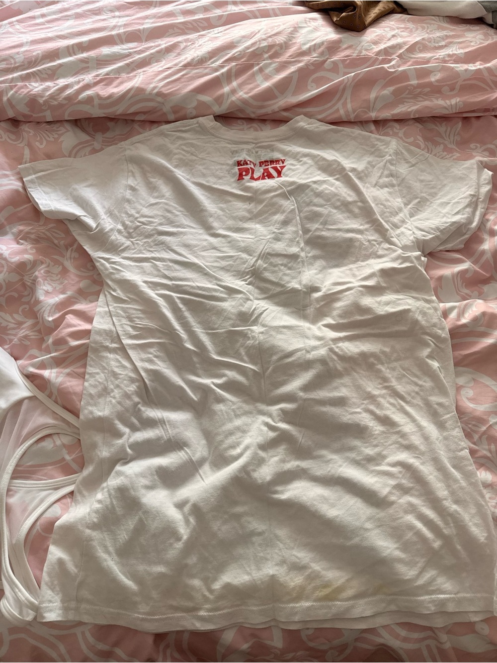 Katy Perry Collections White Tee with Multicolor Soda Can Dress Print - Picture 3 of 3